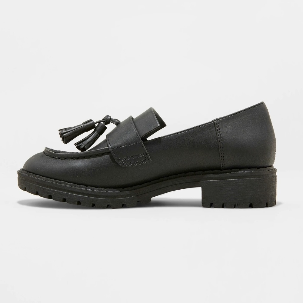 Black Tassel Loafers Wild Fable Womens Mallory